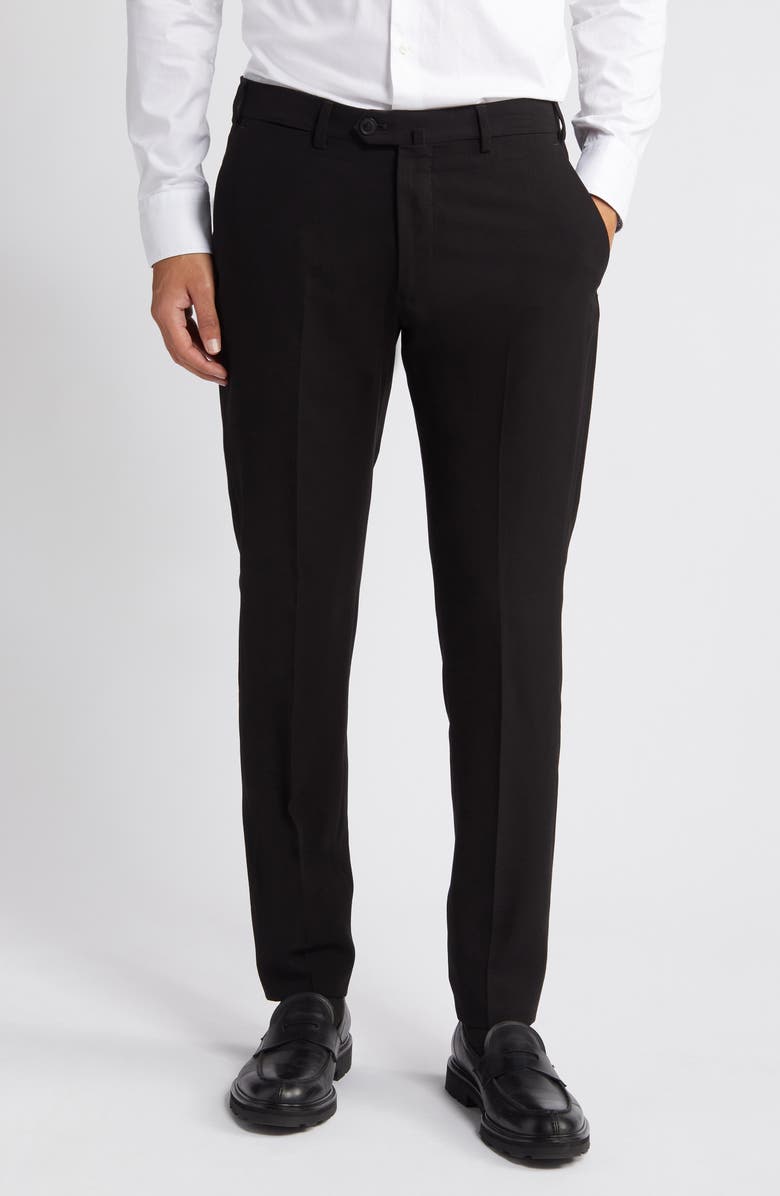 Emporio Armani G-Line Flat Front Pants, Main, color,