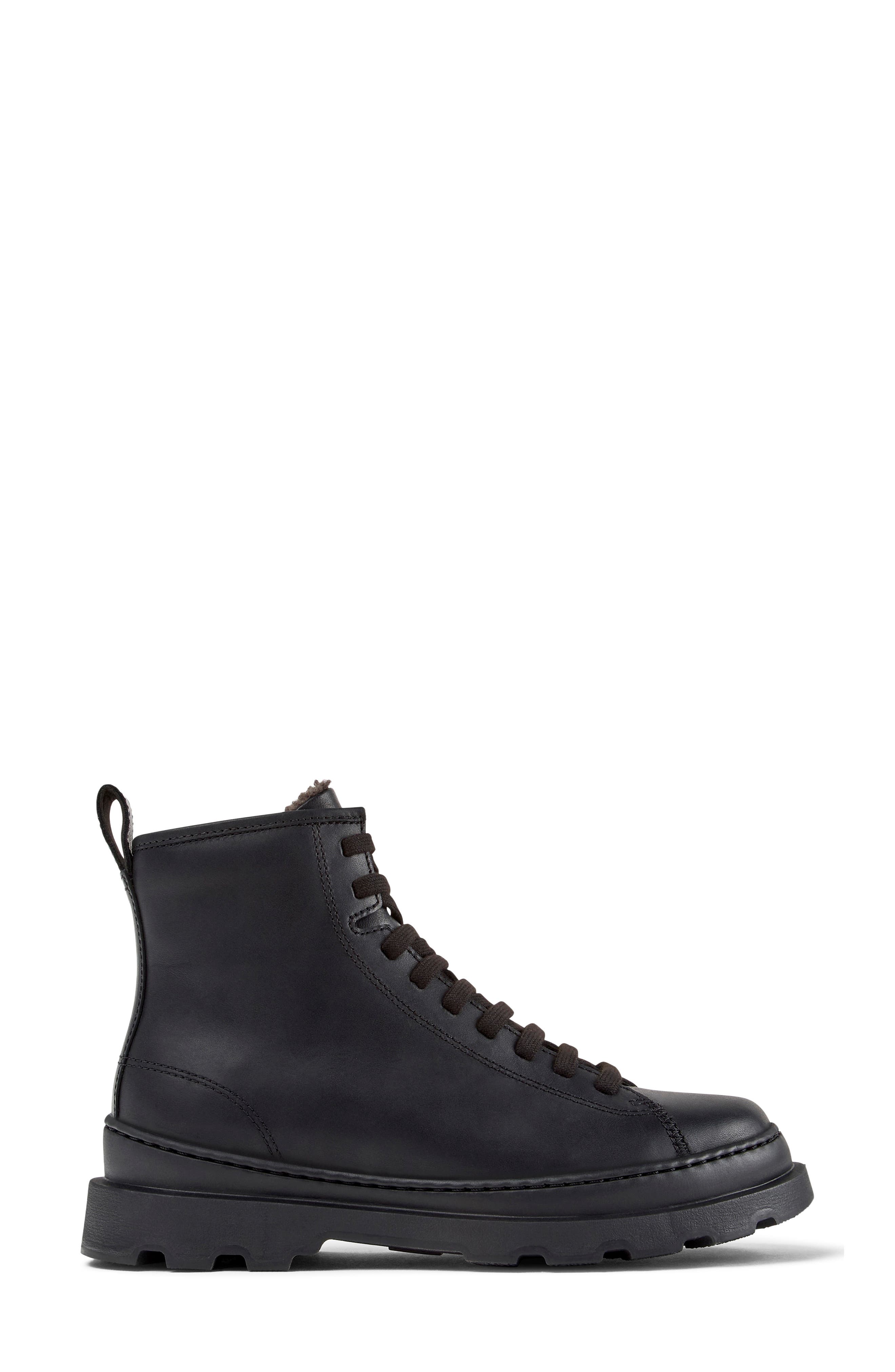 Brutus Bootie, Alternate, color, BLACK