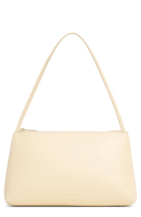 Large Gaia Leather Shoulder Bag