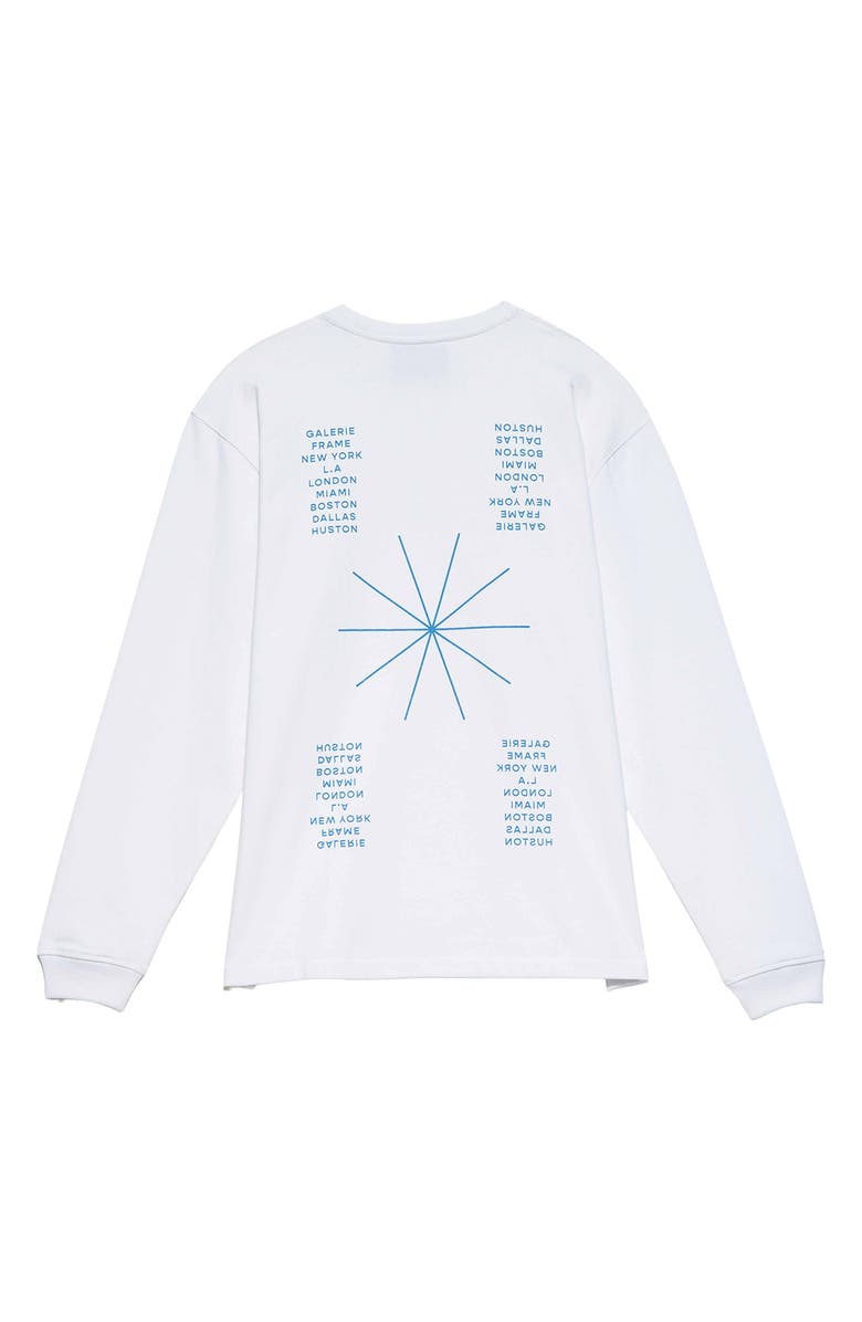 FRAME Men's Galerie Long Sleeve Cotton Graphic Tee, Alternate, color,