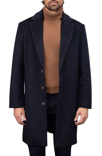 Bagatelle Felted Topcoat In Blue