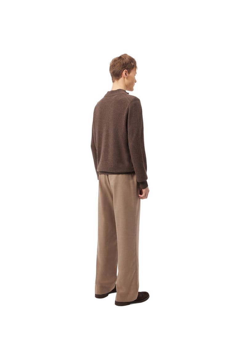 Essential Half-Zip Cashmere Sweater, Alternate, color, cocoa