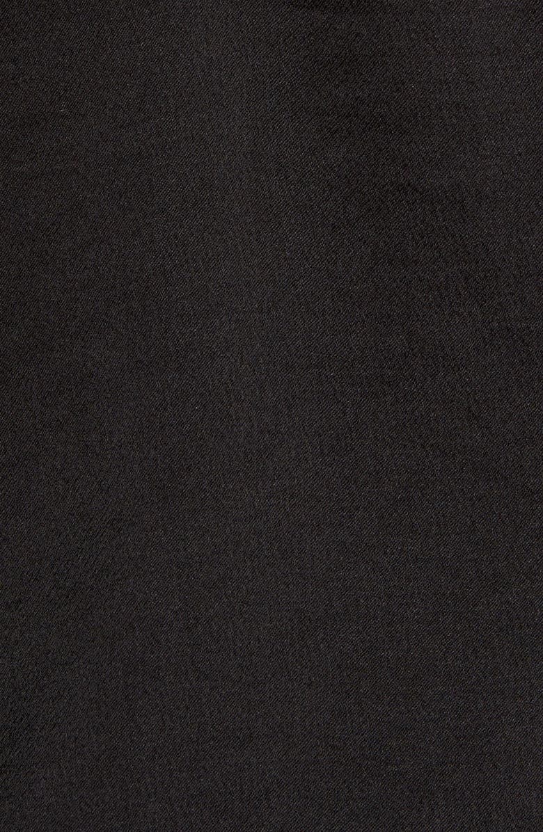 Open Edit Eyelash Lace Trim Satin Crop Camisole, Alternate, color,