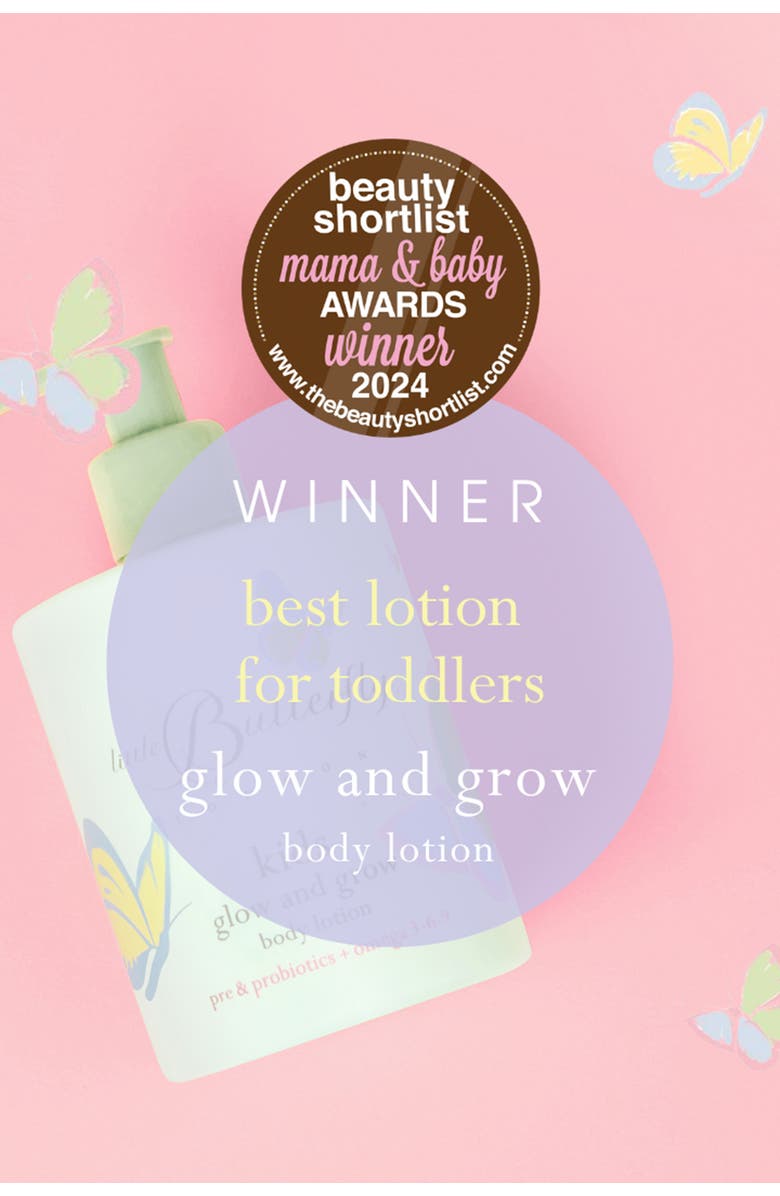 Little Butterfly London KIDS Glow and Grow Body Lotion 300ml, Alternate, color, Body Lotion 300Ml