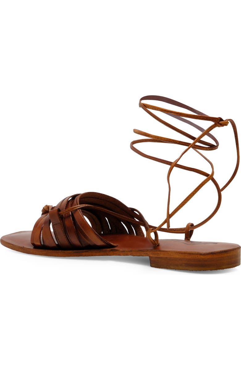 Free People Cami Huarache Wrap Sandal, Alternate, color,