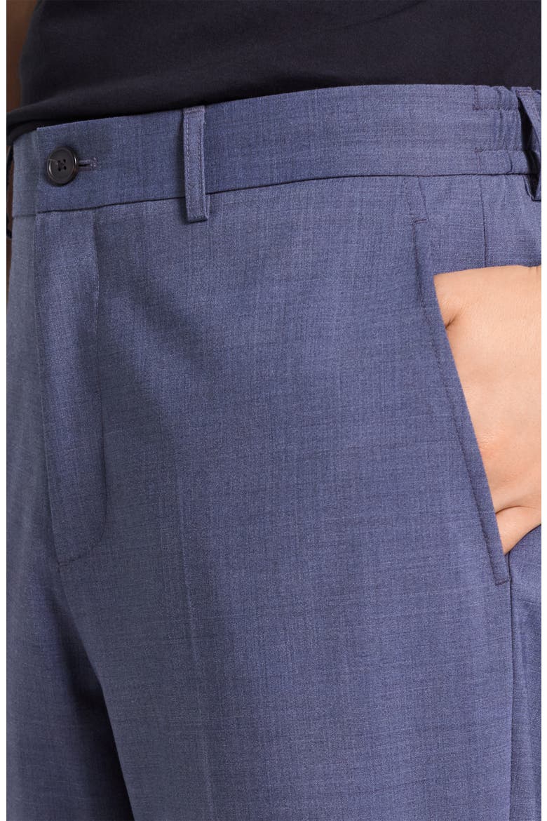 Curtis Motion Wool Blend Pants, Alternate, color, DUSK BLUE MELANGE - 2UD