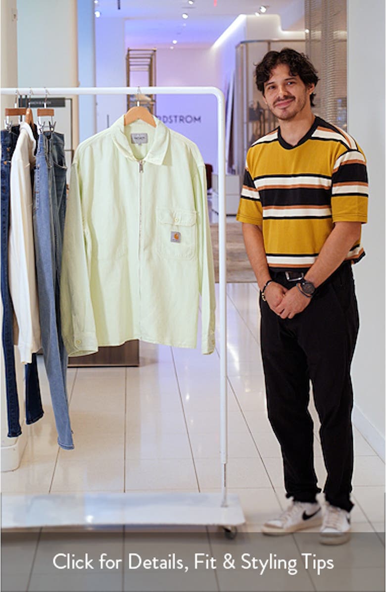 Rainer Cotton & Linen Herringbone Zip Jacket, sales video thumbnail