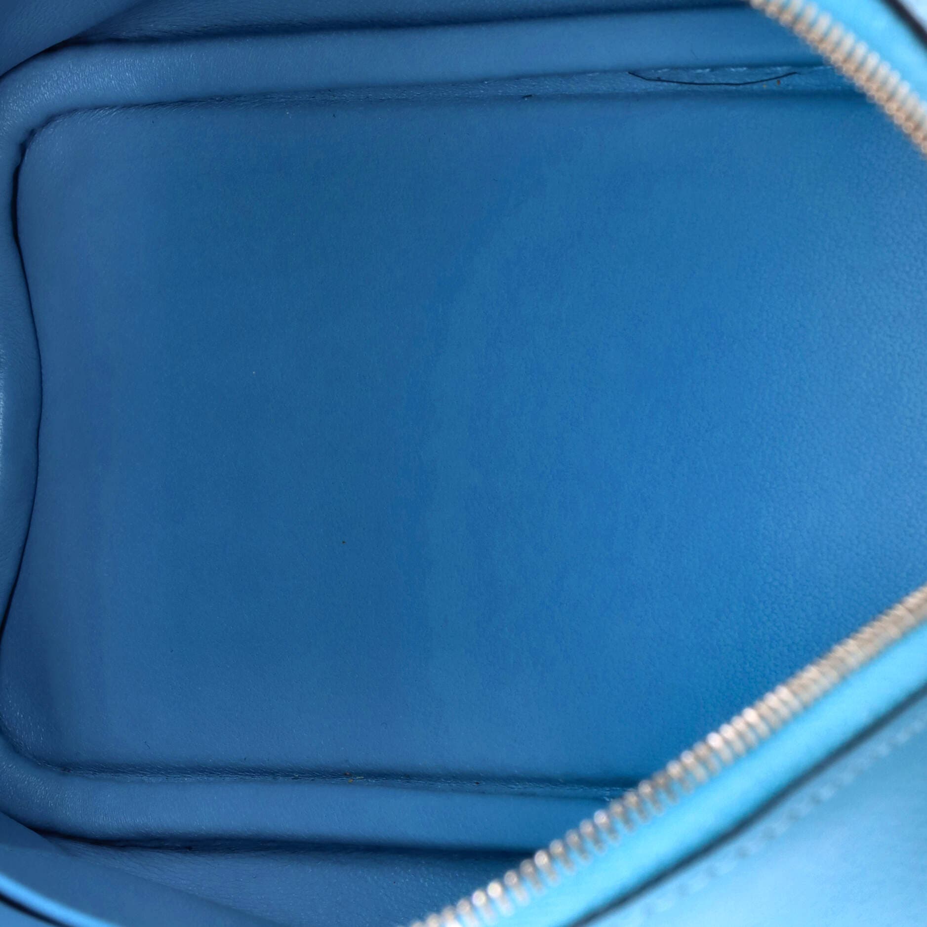 Pre-Owned Hermes Bolide 1923 Bag Evercolor Mini, Alternate, color, Bleu Du Nord