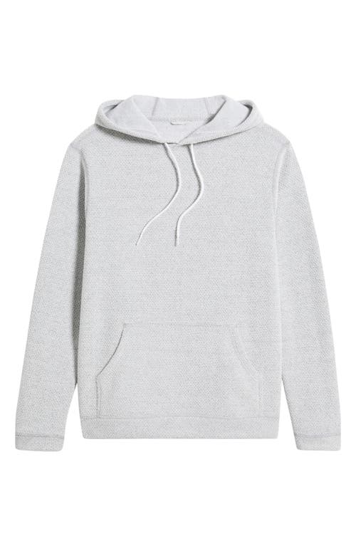 Swannies Dwayne Bouclé Hoodie In Gray