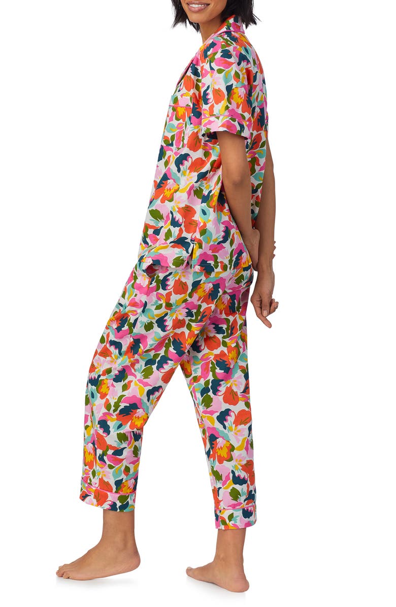 BedHead Pajamas Print Crop Poplin Pajamas, Alternate, color,