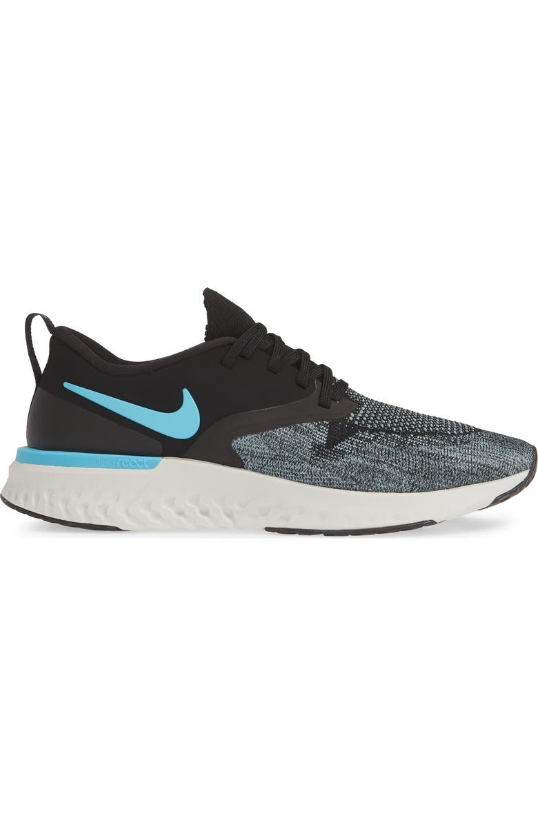 Nike Odyssey React 2 Flyknit Running Shoe, Alternate, color,