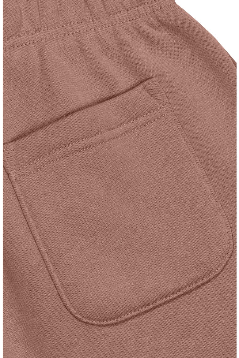 Heartly Ghost Midweight Relaxed Fleece Track Pants, Alternate, color, Hazy Pink