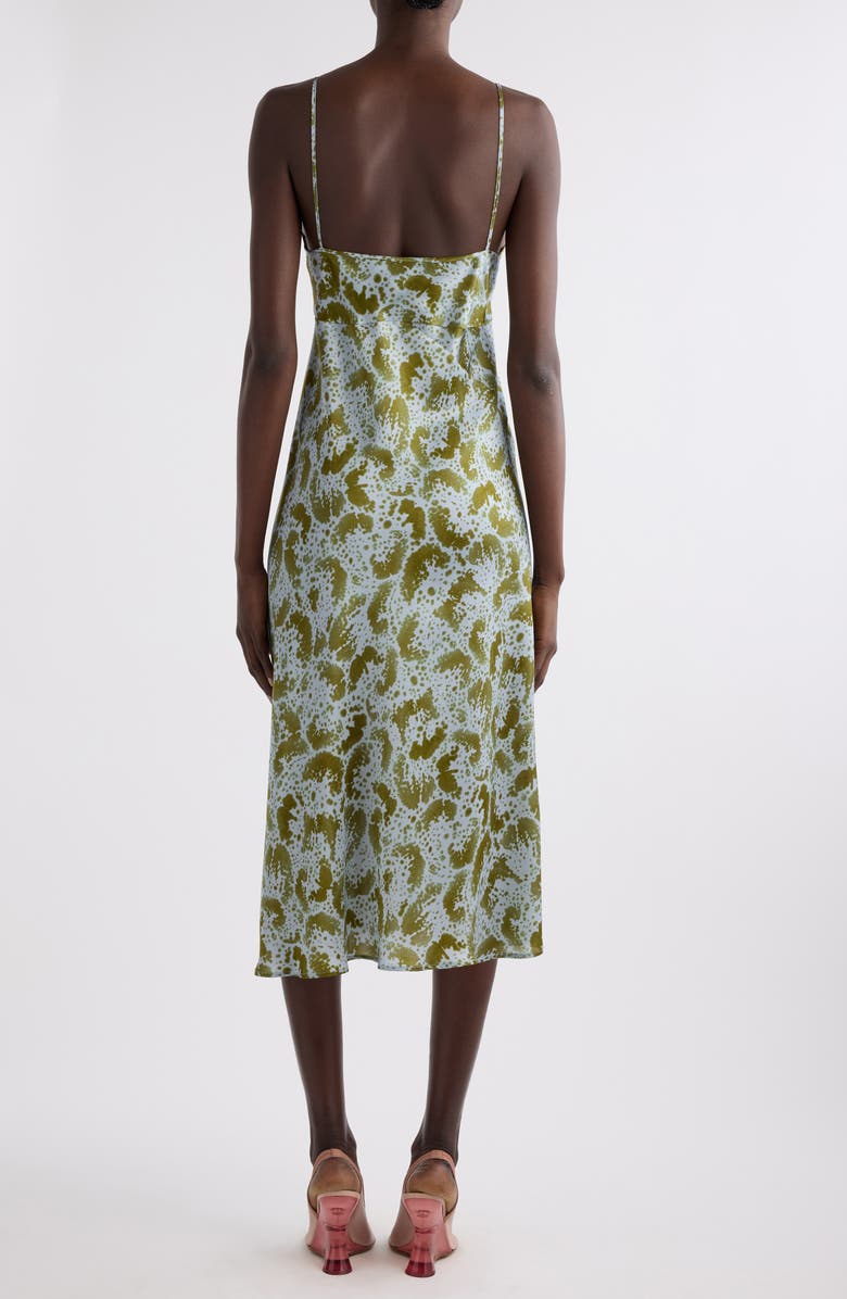 Dries Van Noten Denne Orchid Petal Print Slipdress, Alternate, color, 