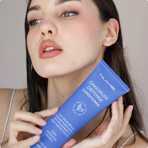 Nume Bye-bye Dandruff / Vegan Scalp Treatment System In Blue