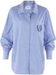 The Shirt by Rochelle Behrens The Crest Boyfriend Shirt