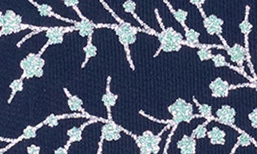 Blondie Nites Caviar Glitter Body-con Gown In Blue