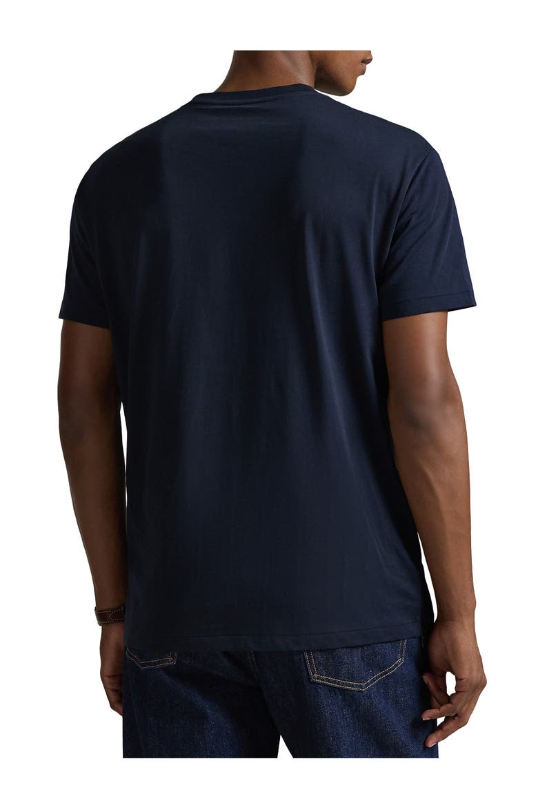 Big & Tall Center Script T-Shirt, Alternate, color, AVIATOR NAVY