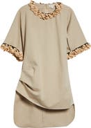 Diotima Burro Paillette Trim Cotton Top