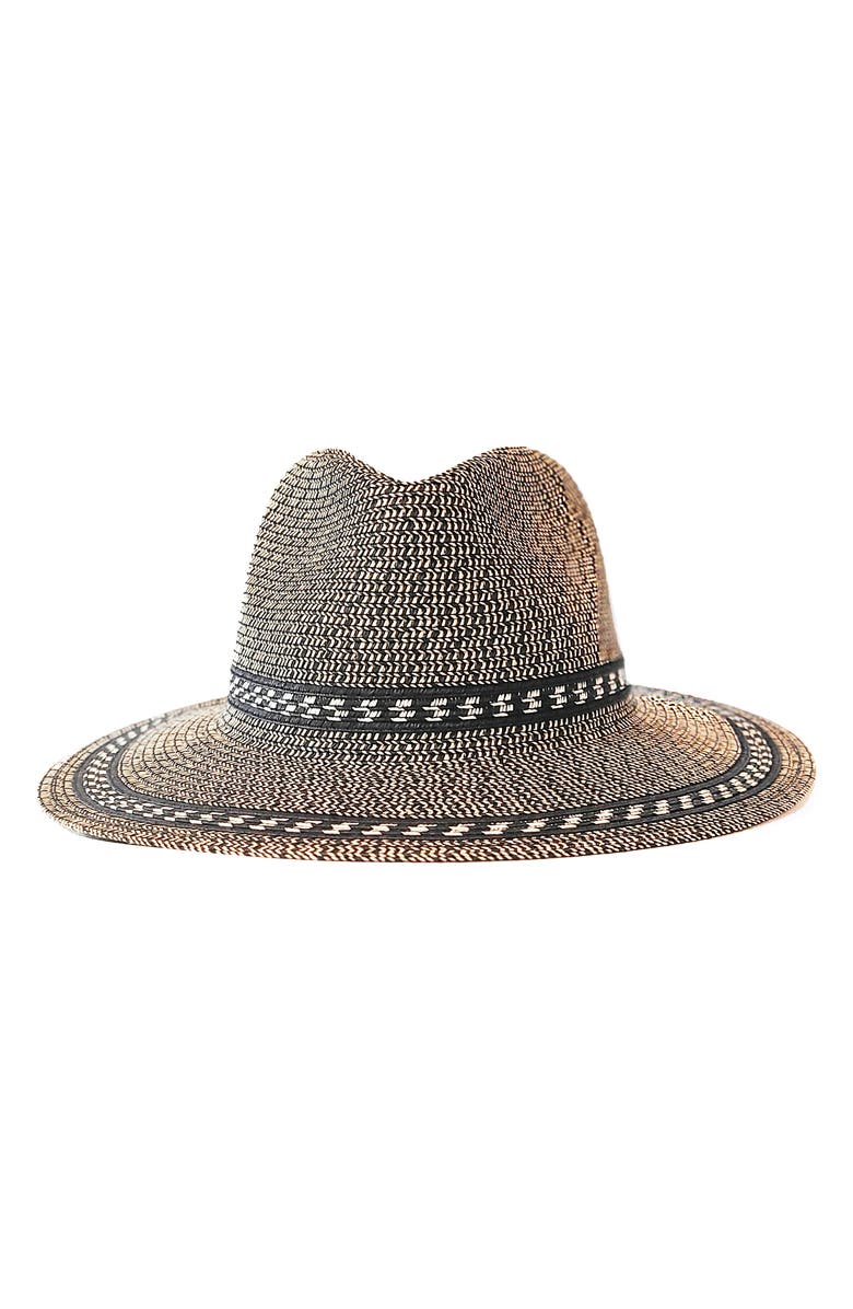 Ruby Grey The Ruby Grey Marni Straw Fedora, Main, color,