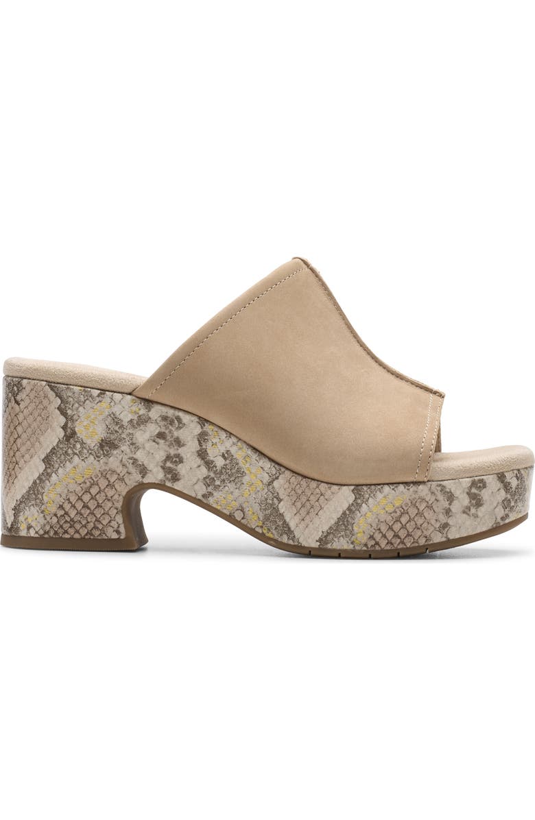 Clarks<sup>®</sup> Nerisa Vine Platform Sandal - Wide Width Available, Alternate, color,
