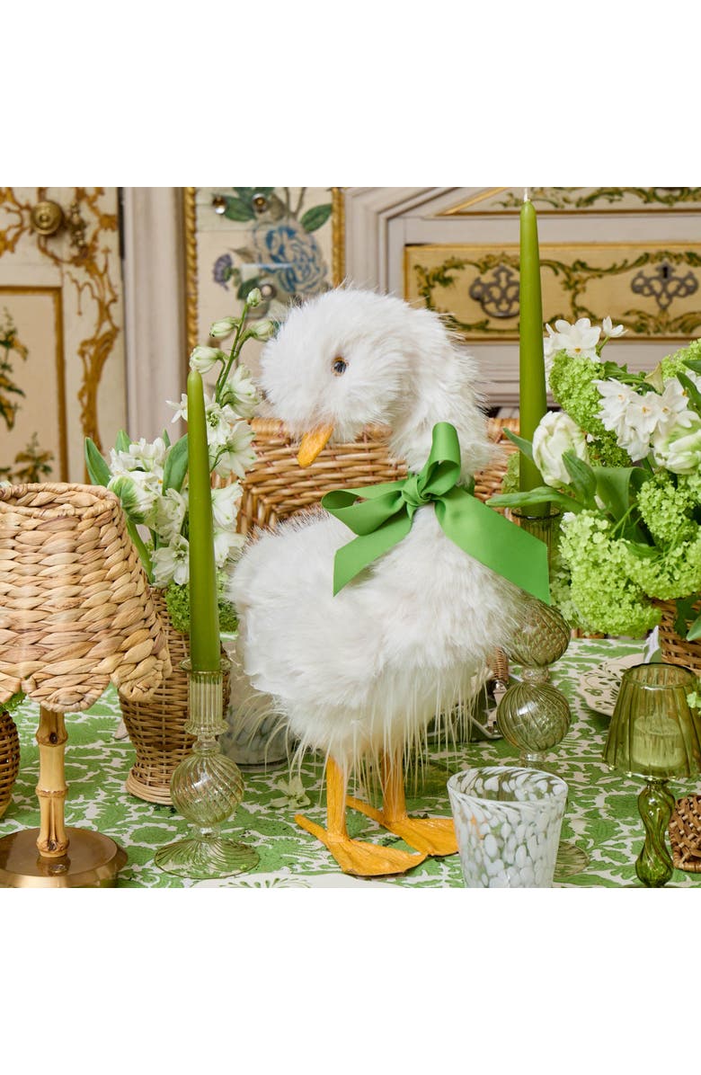 Mrs. Alice Azure Camille Candle Holders, Alternate, color, Green