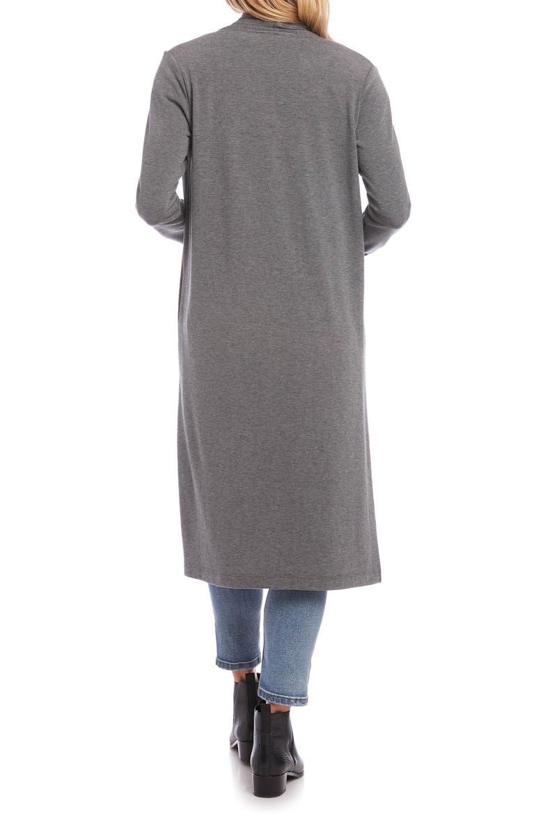 Duster Cardigan, Alternate, color, DARK HEATHER GRAY