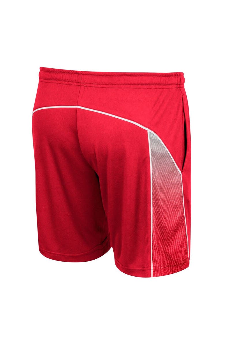 COLOSSEUM Men's Colosseum Scarlet Nebraska Huskers Laws of Physics Shorts, Alternate, color, Scarlet