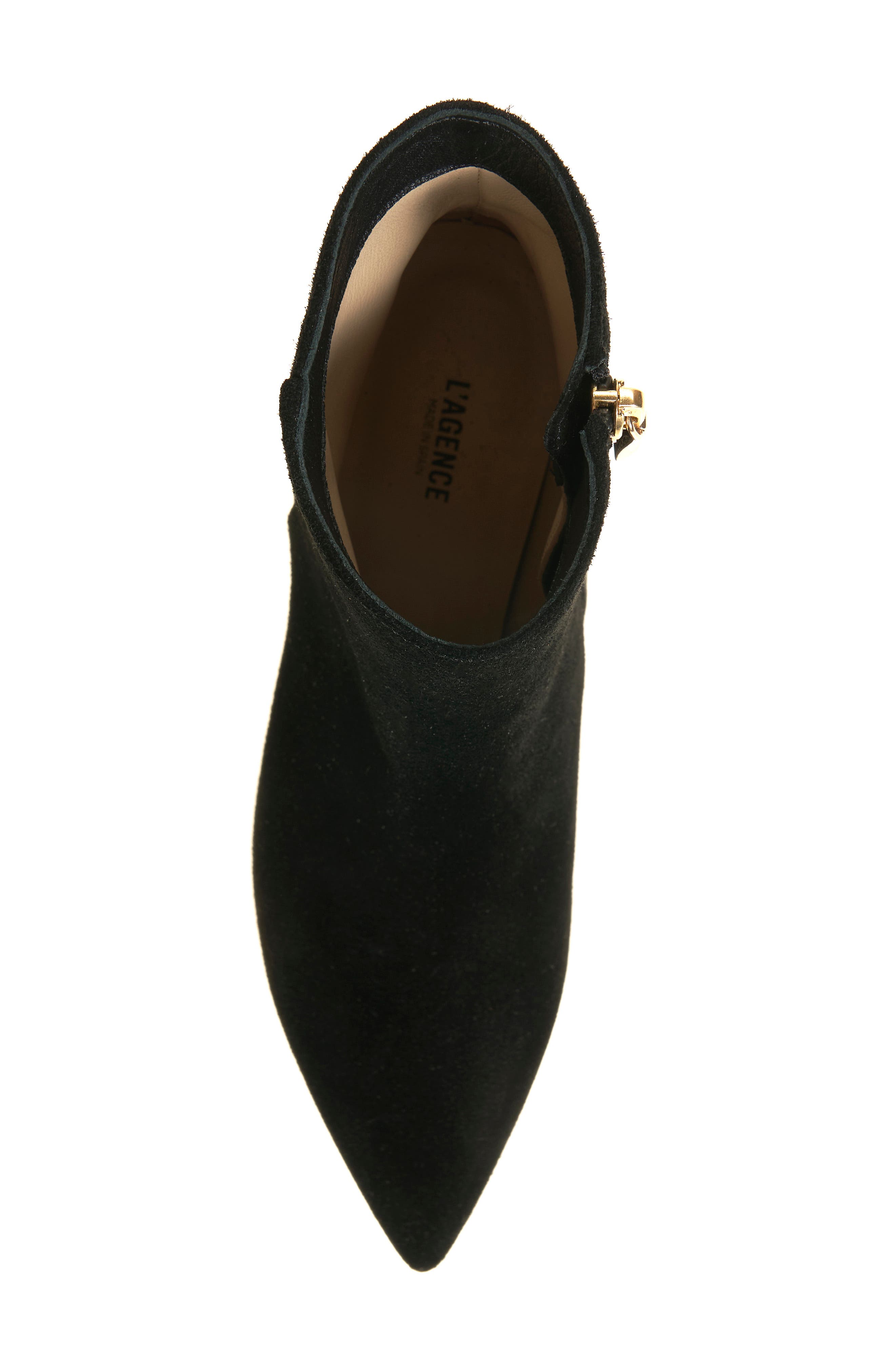 L'AGENCE Jeanne Block Heel Bootie, Alternate, color, 