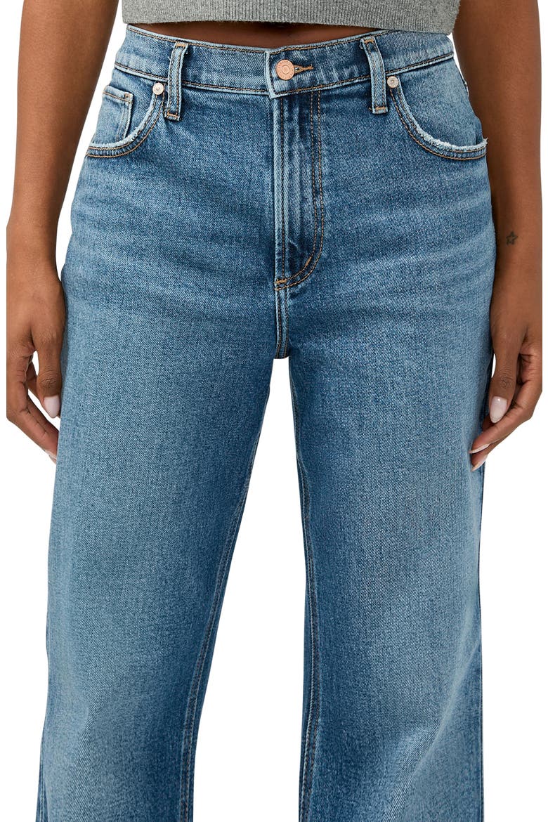 Baggy Bootcut Jeans, Alternate, color, ACOUSTIC