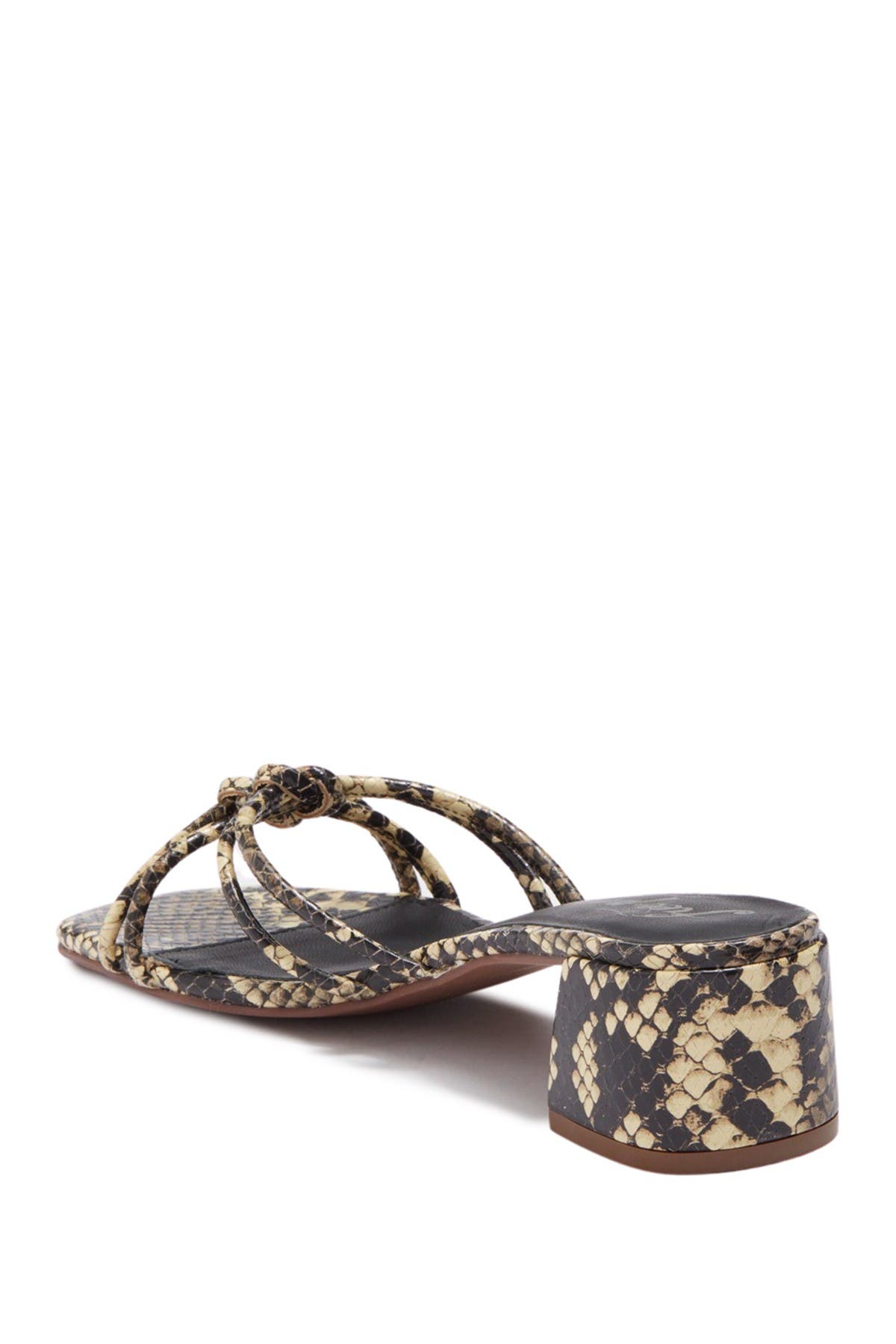 Free People Petra Embossed Block Heel Sandal, Alternate, color, 