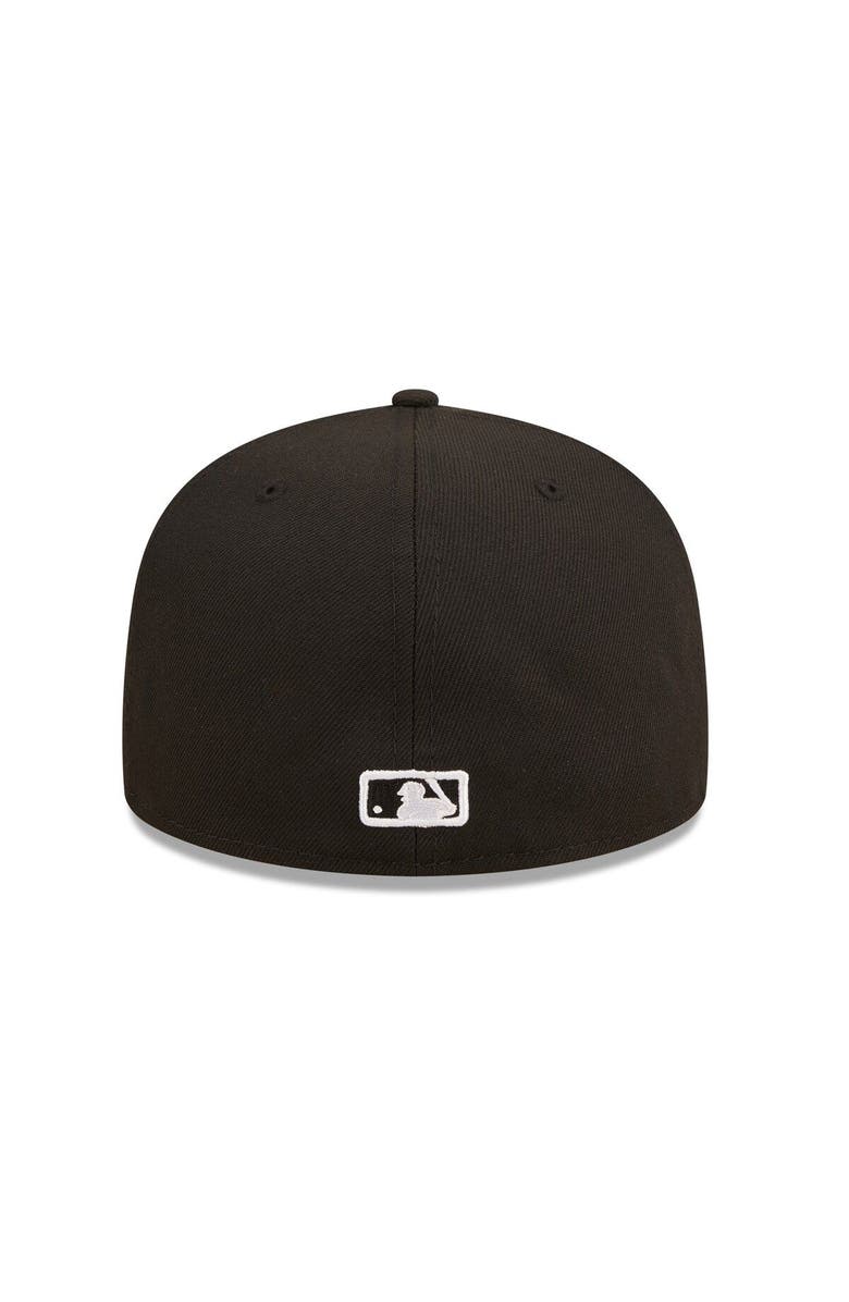 New Era Men's New Era Washington Nationals  Black on Black Dub 59FIFTY Fitted Hat, Alternate, color, 