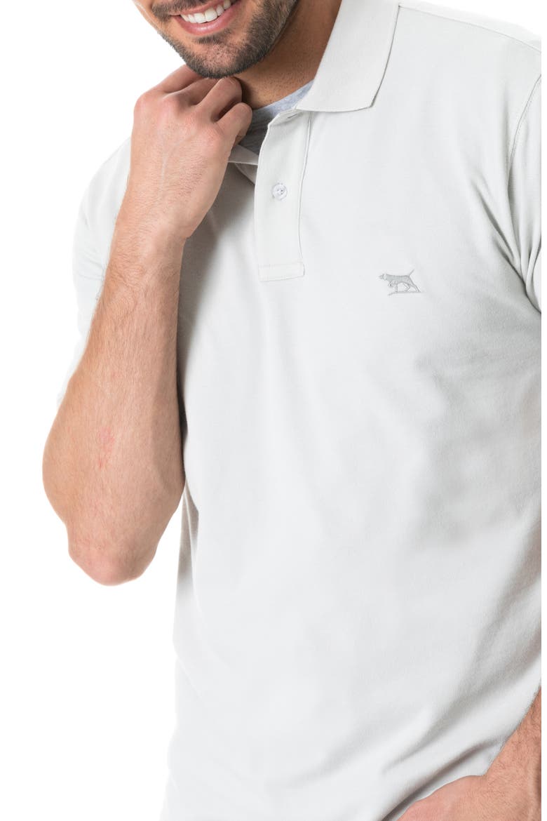 The Gunn Original Fit Piqué Polo, Alternate, color, FOG