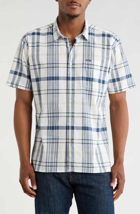 Barbour Grassbeach Plaid Short Sleeve Cotton Button-Up Shirt