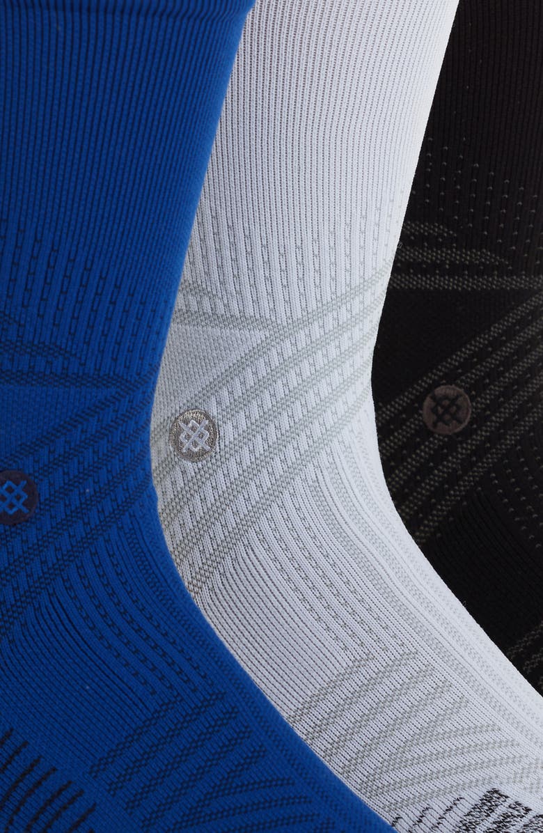 Stance Assorted 3-Pack Athletic Crew Socks, Alternate, color, 