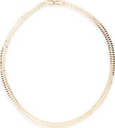 JENNY BIRD Double Amalfi Layered Chain Necklace