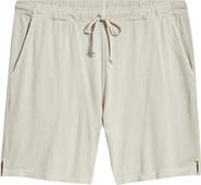 ALEX CRANE Caza Featherweight Knit Organic Cotton Drawstring Shorts