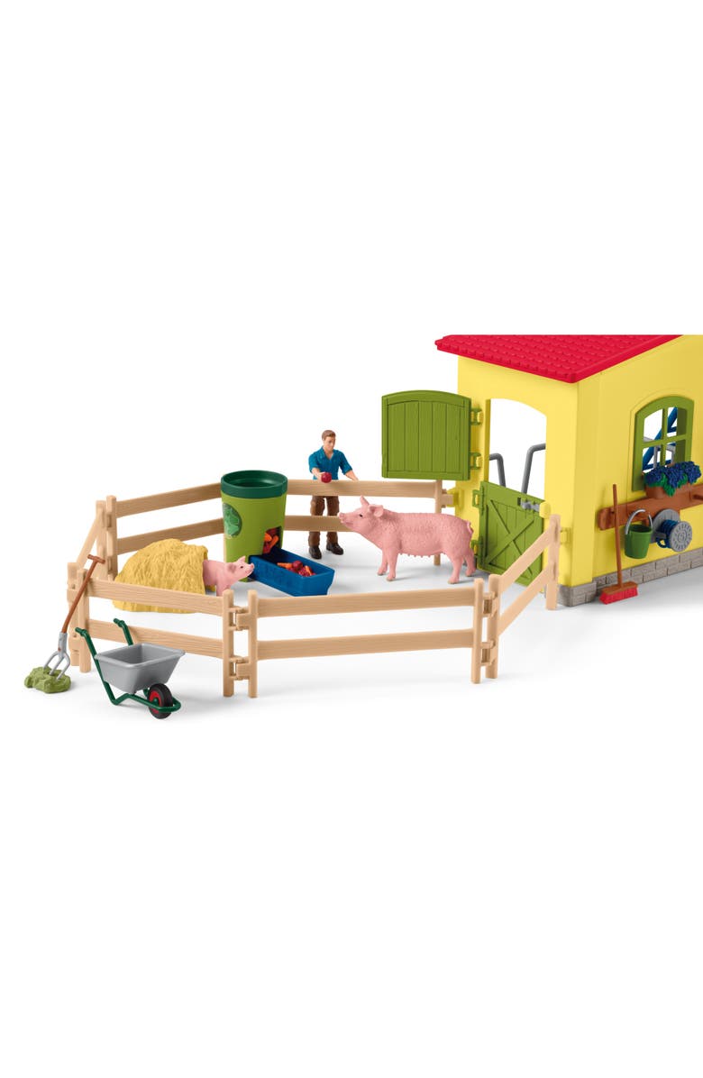 Schleich Farm World Large Farm 92 Piece Playset, Alternate, color, Multicolored