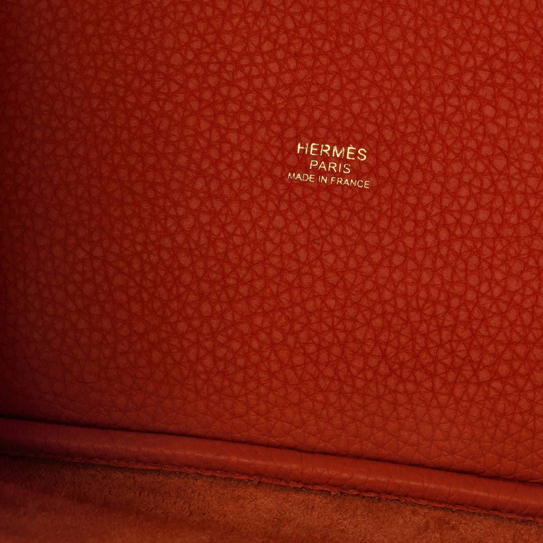 Pre-Owned Hermes Picotin Lock Bag Clemence PM, Alternate, color, Feu