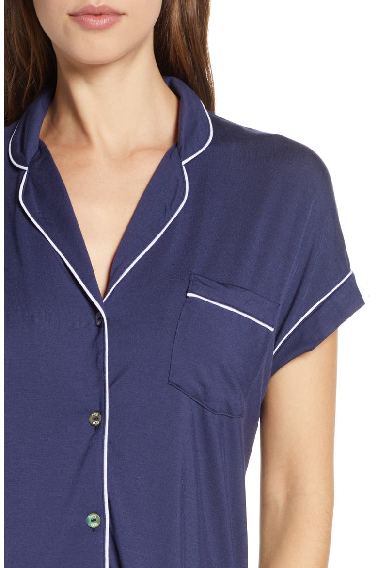 Jersey Pajamas, Alternate, color, NAVY