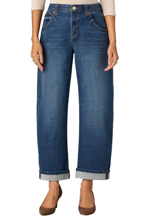 High Waist Straight Leg Jeans