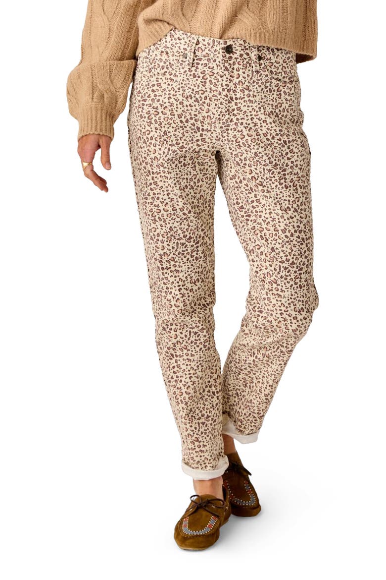 Carson Leopard Hi Rise Jean, Main, color, Leopard
