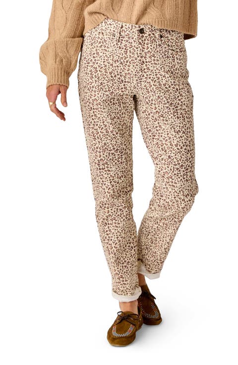 Carson Leopard Hi Rise Jean