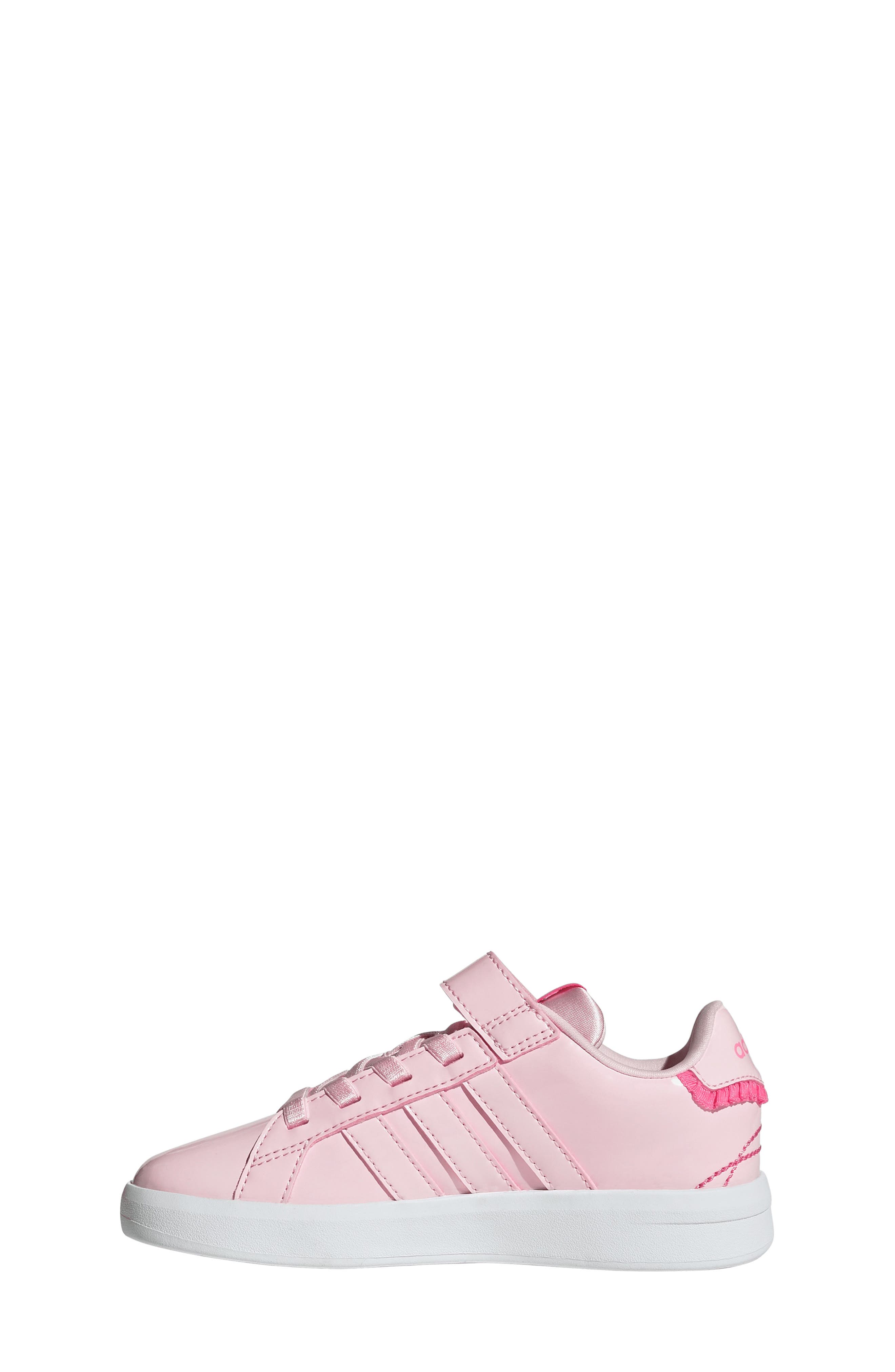 adidas Kids' Grand Court 3.0 Sneaker, Alternate, color, Distilled Pink/ Bliss Pink