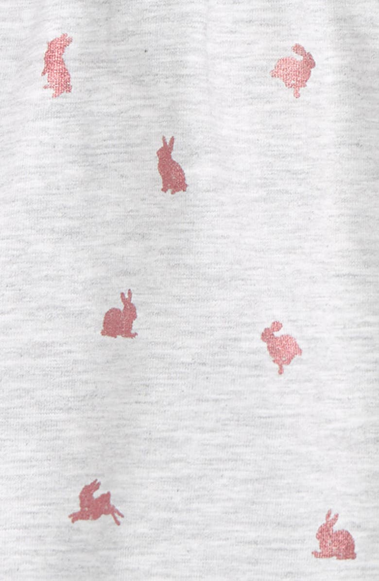Hatley Hopping Bunnies Swing Dress, Alternate, color, 
