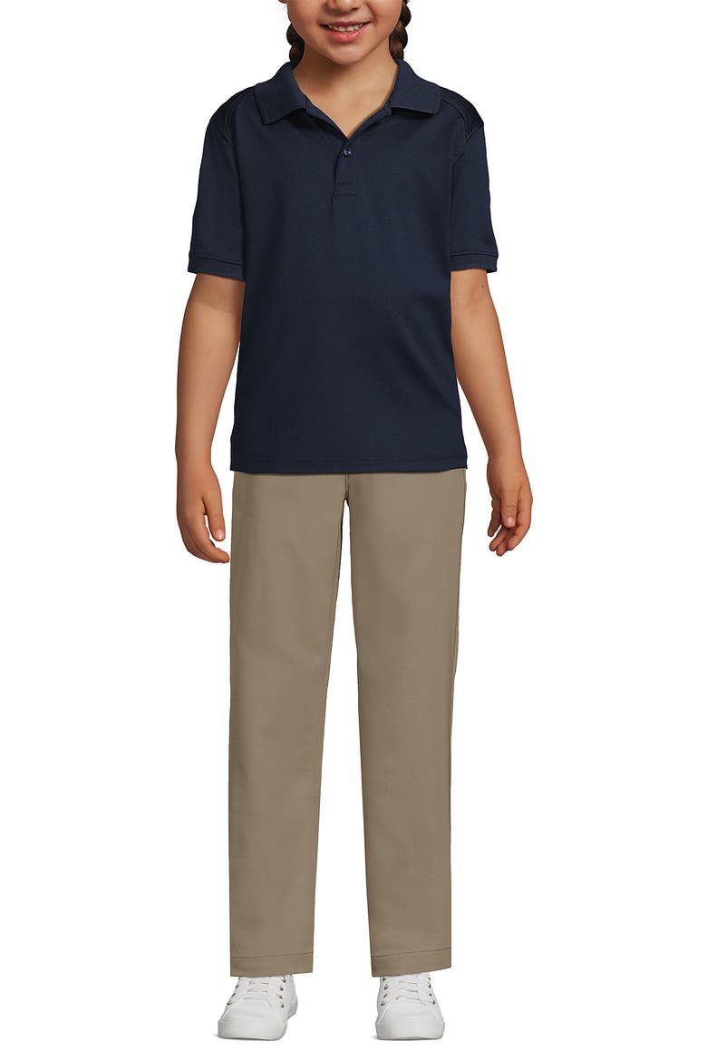 School Uniform Kids Short Sleeve Rapid Dry Polo Shirt, Main, color, Classic Navy