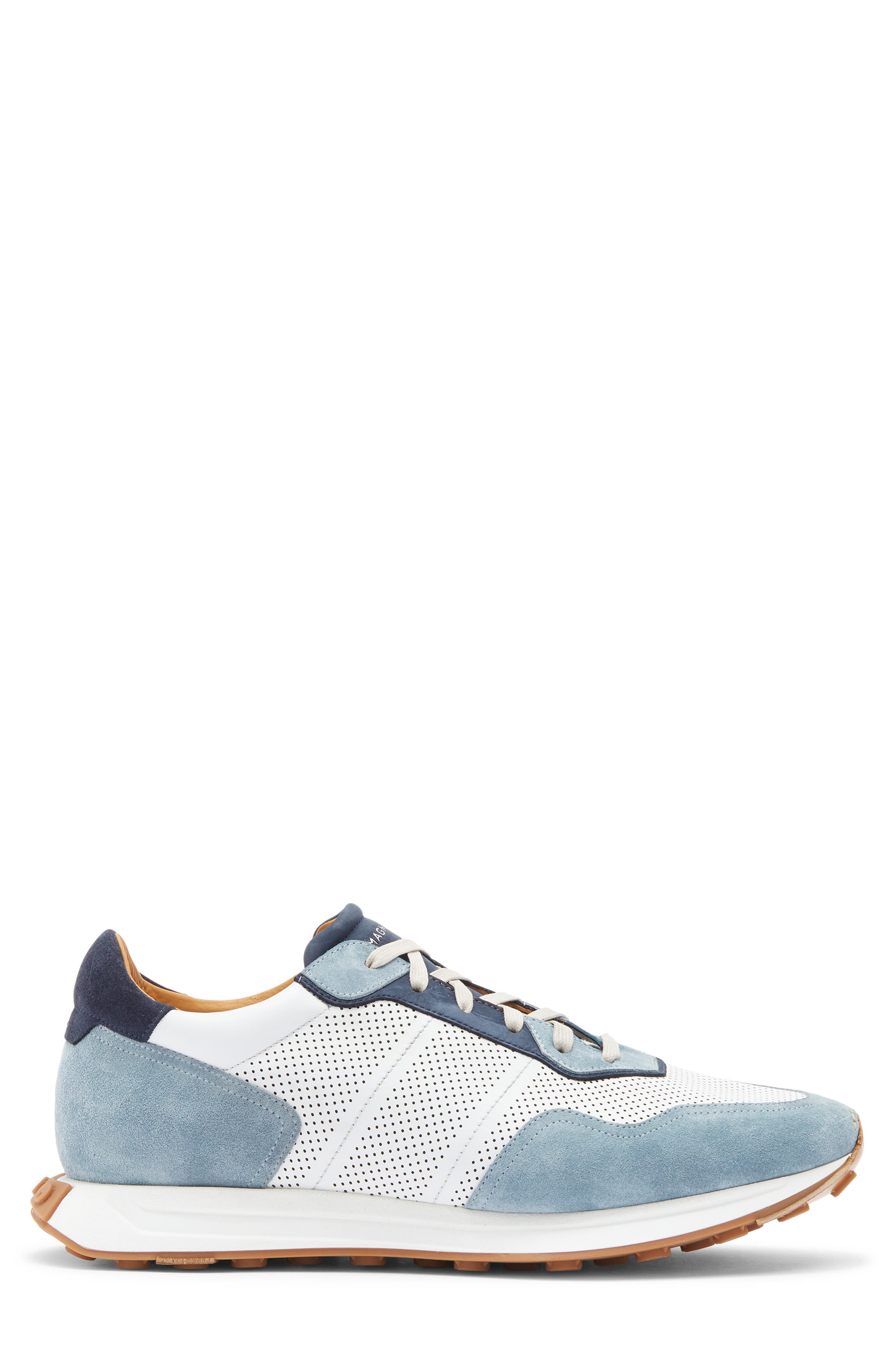 Magnanni Romero Sky Blue Sneaker, Alternate, color, Sky Blue