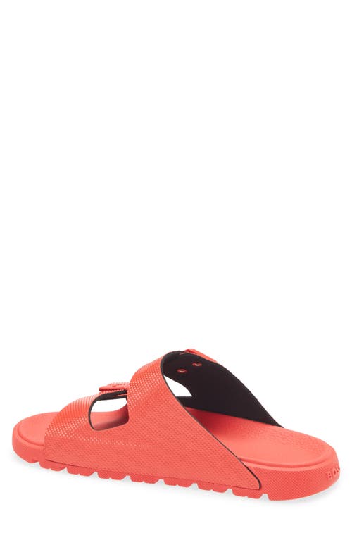 Hugo Boss Boss Surfley Slide Sandal In Bright Red