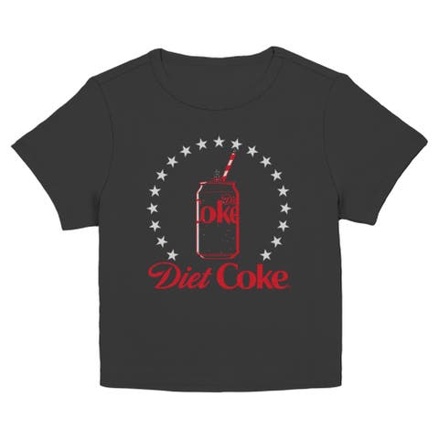 Junior's Diet Can Stars Stamp Short Sleeve Baby T-Shirt