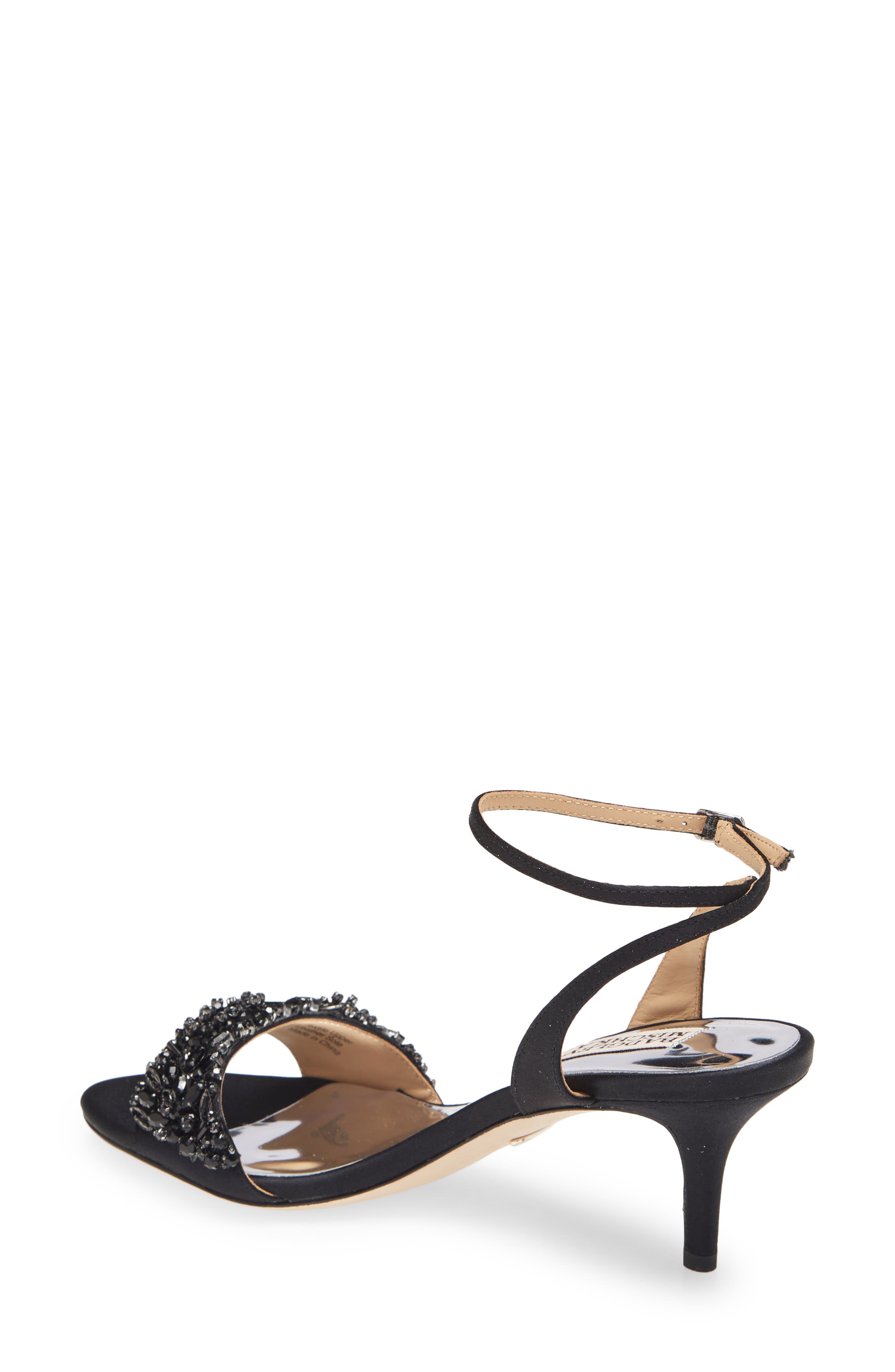Badgley Mischka Collection Badgley Mischka Richelle Embellished Ankle Strap Sandal, Alternate, color, 