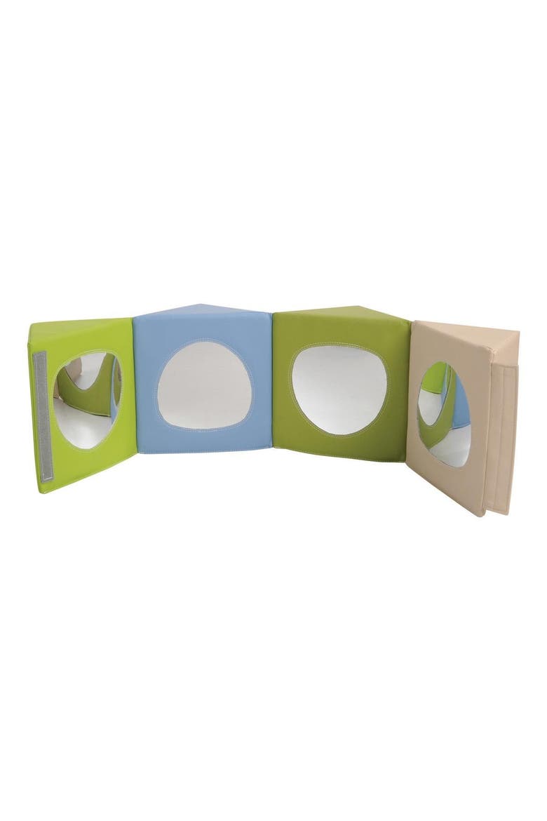 Tummy Time Reflection Cube, Alternate, color, Multicolored